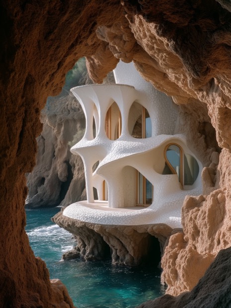 A reference of curved architecture